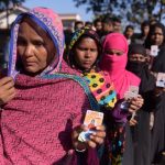 Hojai: Women cast their votes during the second phase of Assam Panchayat polls in Hojai district of the state on Dec 9, 2018. (Photo: IANS) by .