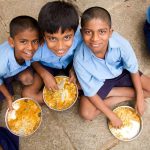 The Akshay Patra Foundation feeds 19 lakh students every school day. by .