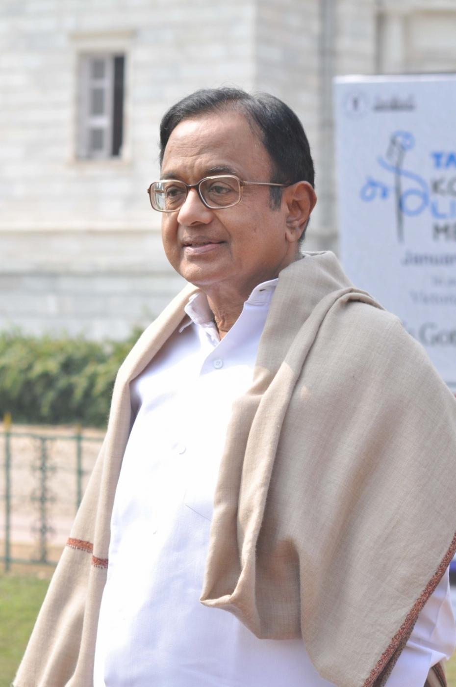 Congress leader P Chidambaram. (File Photo: IANS) by .