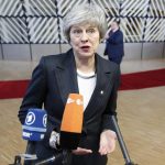 BRUSSELS, Dec. 13, 2018 (Xinhua) -- British Prime Minister Theresa May speaks to media upon her arrival at a two-day EU Summit in Brussels, Belgium, Dec. 13, 2018. (Xinhua/Ye Pingfan/IANS) by .
