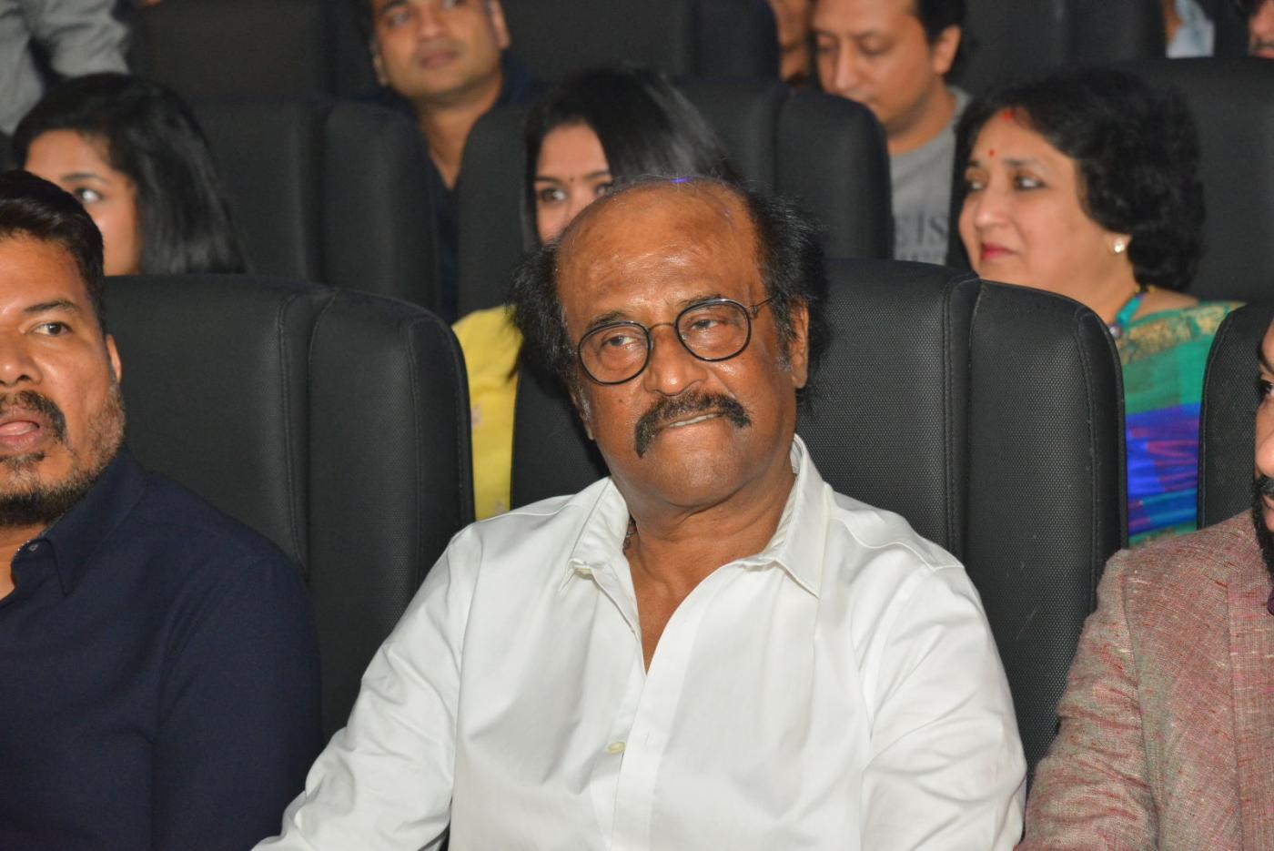 Chennai: Actor Rajinikanth at the trailer launch of his upcoming film " 2.0" in Chennai on Nov 3, 2018. (Photo: IANS) by .