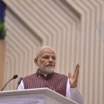 New Delhi: Prime Minister Narendra Modi addressing at the inauguration of the Partners' Forum-2018 in New Delhi on Dec. 12, 2018. (Photo: IANS) by .