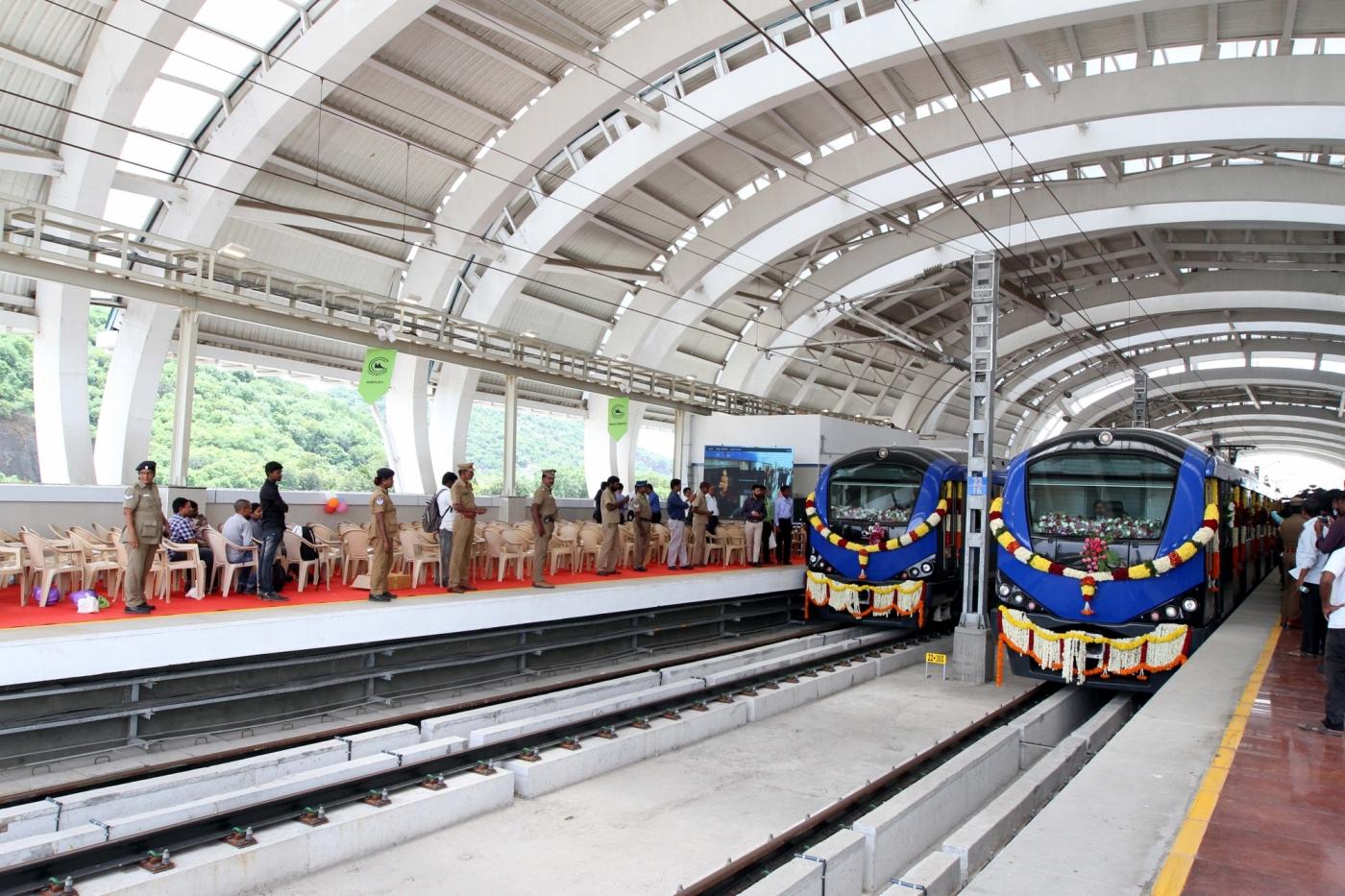 Chennai Metro Train. (File Photo: IANS) by .