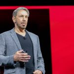 Oracle Co-Founder and Executive Chairman Larry Ellison unveils Oracle's Gen 2 Cloud with autonomous capabilities, improved security and upgrades for enterprises. (Photo: Twitter/@Oracle) by .