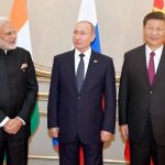 Buenos Aires: Prime Minister Narendra Modi, Russian President Vladimir Putin and Chinese President Xi Jinping at the RIC (Russia, India, China) Informal Summit, in Buenos Aires, Argentina on Nov 30, 2018. (Photo: IANS/PIB) by .