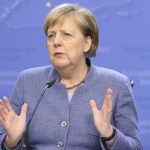 BRUSSELS, Dec. 14, 2018 (Xinhua) -- German Chancellor Angela Merkel speaks during a press conference at the end of an EU Summit in Brussels, Belgium, on Dec. 14, 2018. (Xinhua/Ye Pingfan/IANS) by .