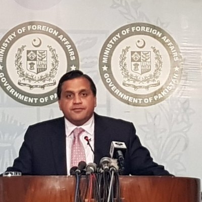 Dr Mohammad Faisal, Spokesperson Ministry of Foreign Affairs Pakistan. (Photo: Twitter/@ForeignOfficePk) by .