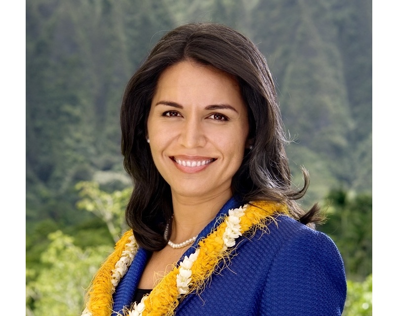 Tulsi Gabbard, the first Hindu elected to United States Congress. (Photo: Gabbard's website) by .