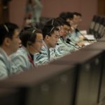 BEIJING, Jan. 3, 2019 (Xinhua) -- Technicians work at the Beijing Aerospace Control Center (BACC) in Beijing, capital of China, Jan. 3, 2019. China's Chang'e-4 probe touched down on the far side of the moon Thursday, becoming the first spacecraft soft-landing on the moon's uncharted side never visible from Earth. The probe, comprising a lander and a rover, landed at the preselected landing area on the far side of the moon at 10:26 a.m. Beijing Time (0226 GMT), the China National Space Administration announced. (Xinhua/Jin Liwang/IANS) by .