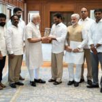 New Delhi: YSR Congress Party leader Jaganmohan Reddy meets Prime Minister Narendra Modi in New Delhi, on May 26, 2019. (Photo: IANS) by .