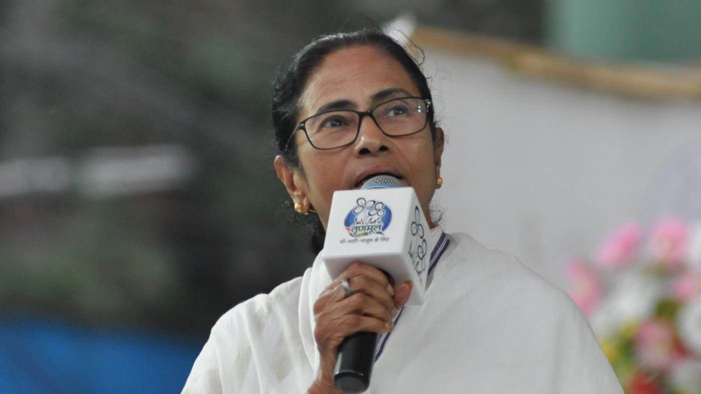 Kolkata: West Bengal Chief Minister Mamata Banerjee campaigns for Mimi Chakraborty, Trinamool Congress (TMC) candidate for Jadavpur Lok Sabha seat during a party rally in Kolkata on May 14, 2019. (Photo: Kuntal Chakrabarty/IANS) by .