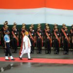 New Delhi: Prime Minister Narendra Modi inspects Guard of Honour on the 73rd Independence Day at Red Fort, in New Delhi on Aug 15, 2019. (Photo: IANS) by .