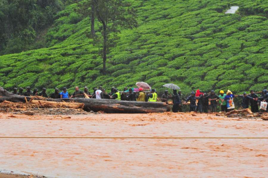 Wayanad: Landslide in Meppadi's Puthumala village in Wayanad of Kerala on Aug 9, 2019. (Photo: IANS) by .