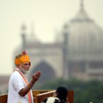 New Delhi: Prime Minister Narendra Modi addresses the Nation on the 73rd Independence Day from the ramparts of Red Fort, in New Delhi on Aug 15, 2019. (Photo: IANS) by .