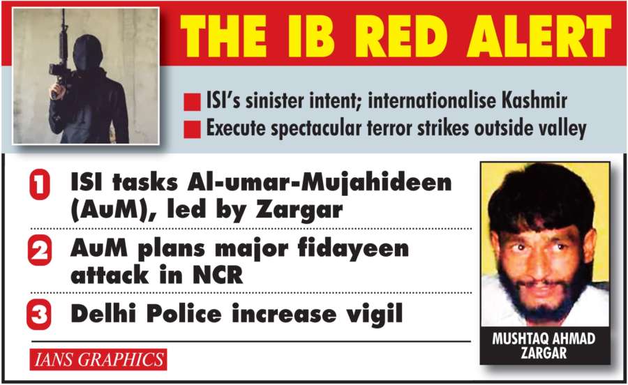 The IB Red alert (Photo: IANS Infographics) ` by .