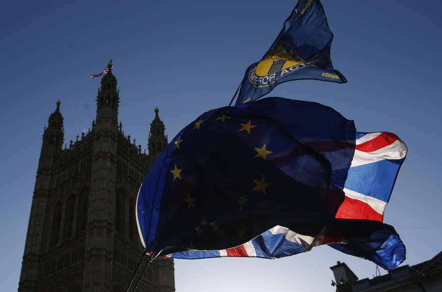 BRITAIN-LONDON-BREXIT-DEMONSTRATORS by .