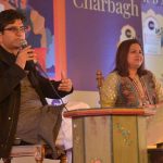 Jaipur: Central Board of Film Certification (CBFC) Chairperson Prasoon Joshi addresses at the inaugural session of 2020 Jaipur Literature Festival, on Jan 23, 2020. (Photo: Shaukat Ahmed/IANS) by .