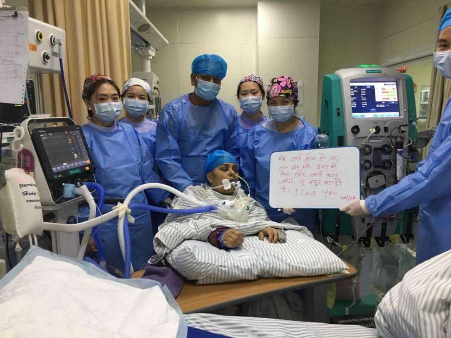 The first Indian to have diagnosed with Novel coronavirus by a hospital in China, Preeti Maheshwari, has started showing signs of recovery, her cousin Pratibha Maheshwari shared about her health conditions on Tuesday on social media. by .
