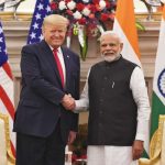 New Delhi: Prime Minister Narendra Modi meets US President Donald Trump at the Hyderabad House in New Delhi on Feb 25, 2020. (Photo: IANS/PIB) by .