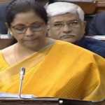 New Delhi: Union Finance and Corporate Affairs Minister Nirmala Sitharaman presents the Union Budget 2020-21 in the Parliament, in New Delhi on Feb 1, 2020. (Photo: IANS) by .