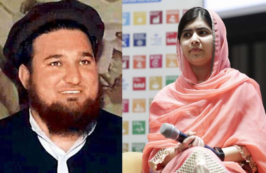 Ehsanullah Ehsan and Malala Yousafzai. by .