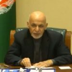 Kabul: Afghanistan President Ashraf Ghani interacts with the leaders of SAARC nations on combating COVID-19 (Coronavirus) pandemic, via video conferencing in Kabul on March 15, 2020. (Photo: IANS/PIB) by .