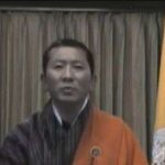 Thimphu: Bhutan Prime Minister Lotay Tshering interacts with the leaders of SAARC nations on combating COVID-19 (Coronavirus) pandemic, via video conferencing in Thimphu on March 15, 2020. (Photo: IANS/PIB) by .
