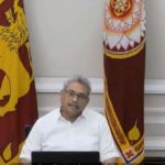 Colombo: Sri Lankan President Gotabaya Rajapaksa interacts with the leaders of SAARC nations on combating COVID-19 (Coronavirus) pandemic, via video conferencing in Colombo on March 15, 2020. (Photo: IANS/PIB) by .