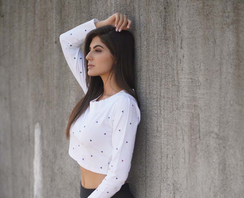 For Elnaaz Norouzi, athleisure is the way to go. by .