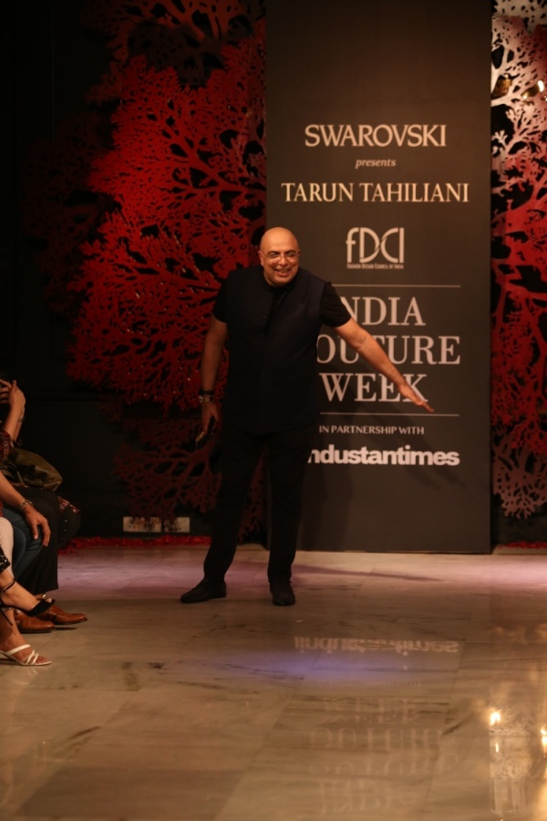 New Delhi: Fashion designer Tarun Tahiliani at the India Couture Week 2019 in New Delhi, on July 28, 2019. (Photo: Amlan Paliwal/IANS) by .