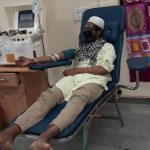 Tablighi Jamaat people donate blood plasma to other corona patients. by .
