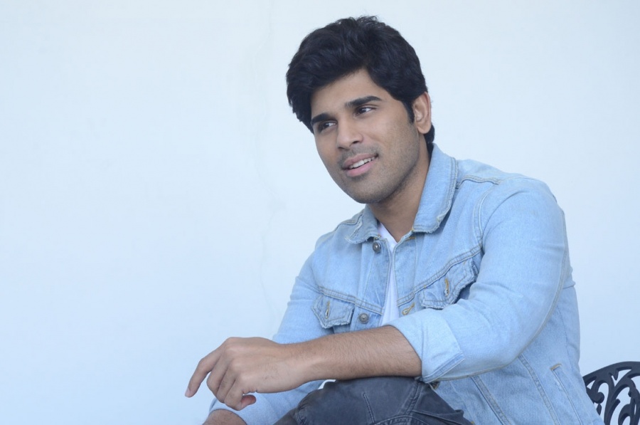Hyderabad: Actor Allu Sirish during the interview in Hyderabad. (Photo: IANS) by .