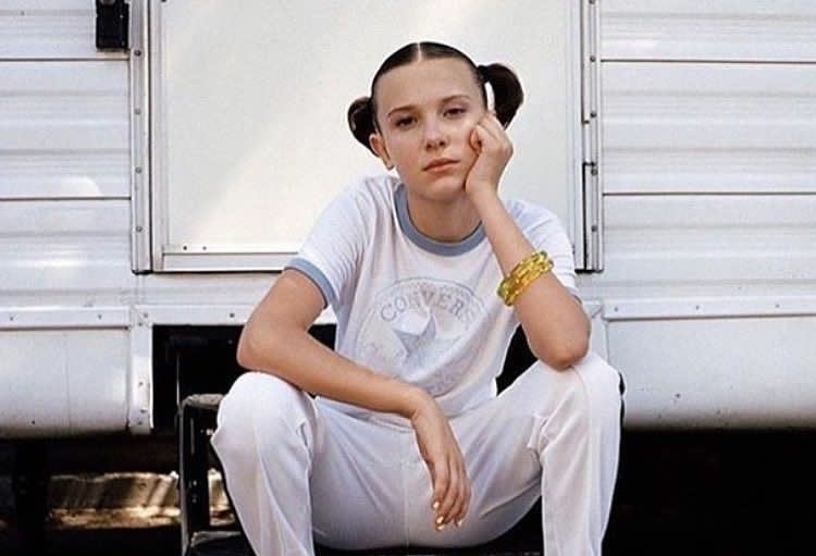 Millie Bobby Brown. (Photo: Twitter/@Milliestopshate) by .