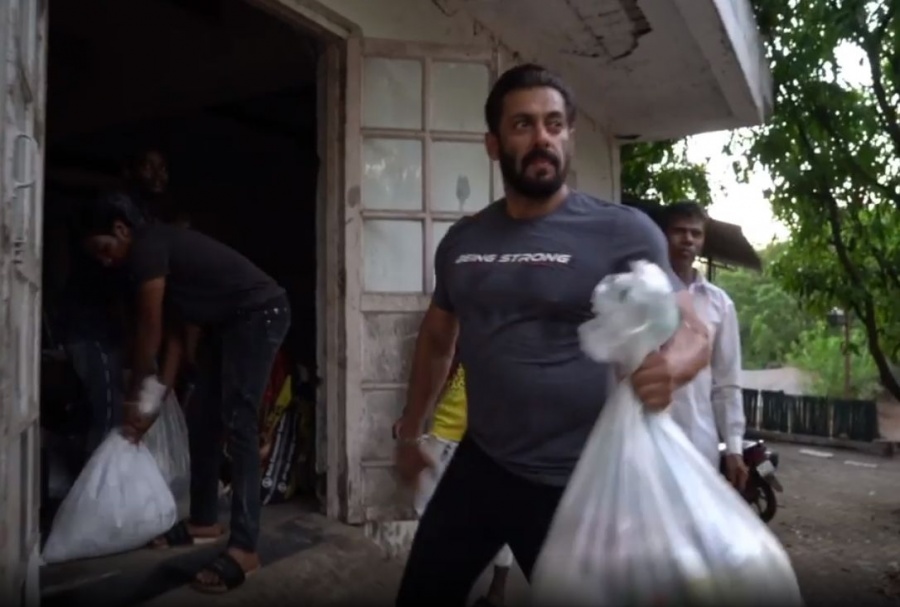 COVID-19: Salman Khan donates food supplies. by .
