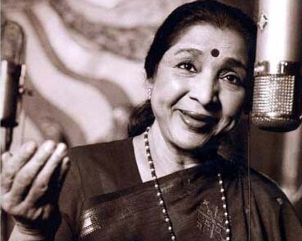 When Asha Bhosle recorded song on a phone. by .