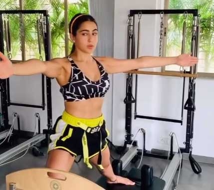 Sara Ali Khan shares her weight loss journey. by .
