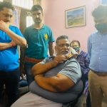 Patna: Jan Adhikar Party Chief Pappu Yadav meets grief stricken relatives of actor Sushant Singh Rajput who committing suicide at his residence in Mumbai; at Rajiv Nagar colony in Patna on June 14, 2020. (Photo: IANS) by .