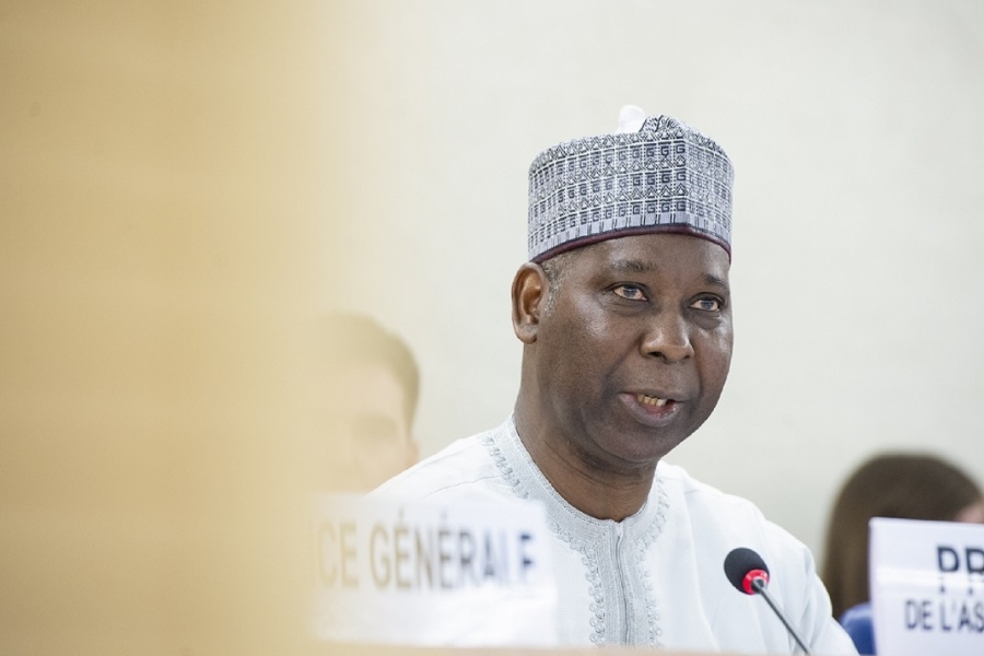 United Nations General Assembly President Tijjani Muhammad-Bande (Photo: UN/IANS) by .