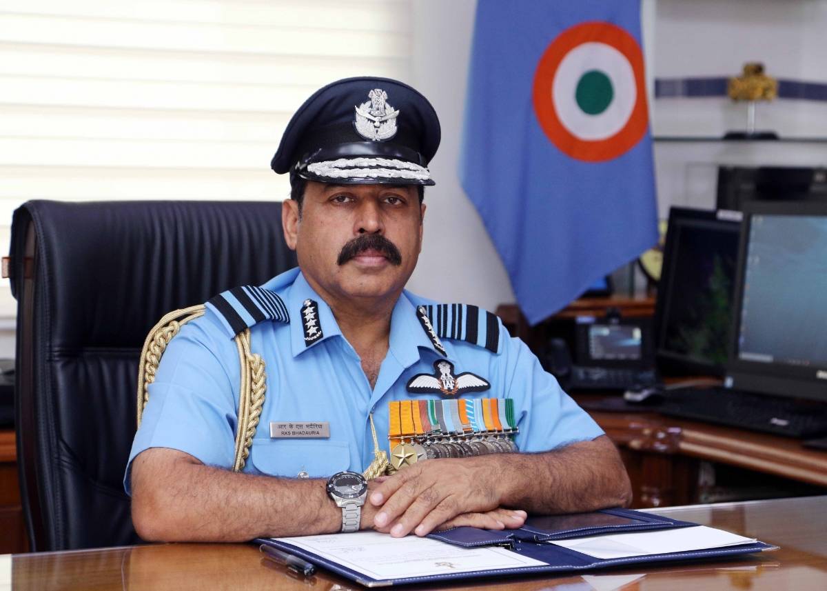 Air Chief Marshal Rakesh Kumar Singh Bhadauria. (File Photo: IANS) by .