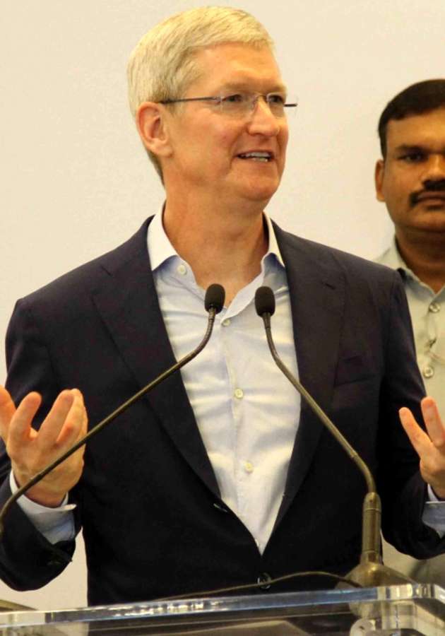 Apple CEO Tim Cook. (File Photo: IANS) by .