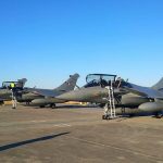 Patna: The first five Indian Air Force (IAF) Rafales prepare to take off from Dassault Aviation Facility, Merignac, France on July 27, 2020. These five include three single seater and two twin seater aircraft. The ferry of the aircraft is planned in two stages and will be undertaken by the pilots of the IAF, who have undergone comprehensive training on the aircraft. The Air to Air Refuelling planned during the first leg of the ferry will be undertaken by these pilots with dedicated tanker support from the French Air Force. The aircraft are likely to arrive at Air Force Station, Ambala, on 29 July, 2020 i.e Wednesday, subject to weather. No 17 Squadron, the âGolden Arrowsâ, is being raised at this base equipped with Rafale aircraft. (Photo: IANS/PIB) by .
