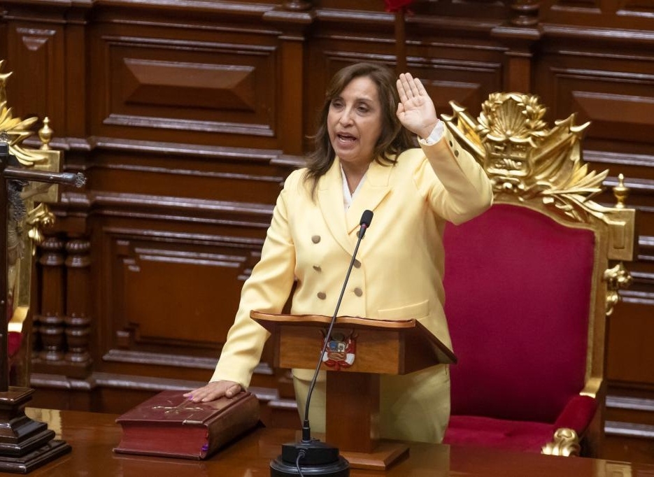 Dina Boluarte sworn in as Peru’s new president - Asian News from UK